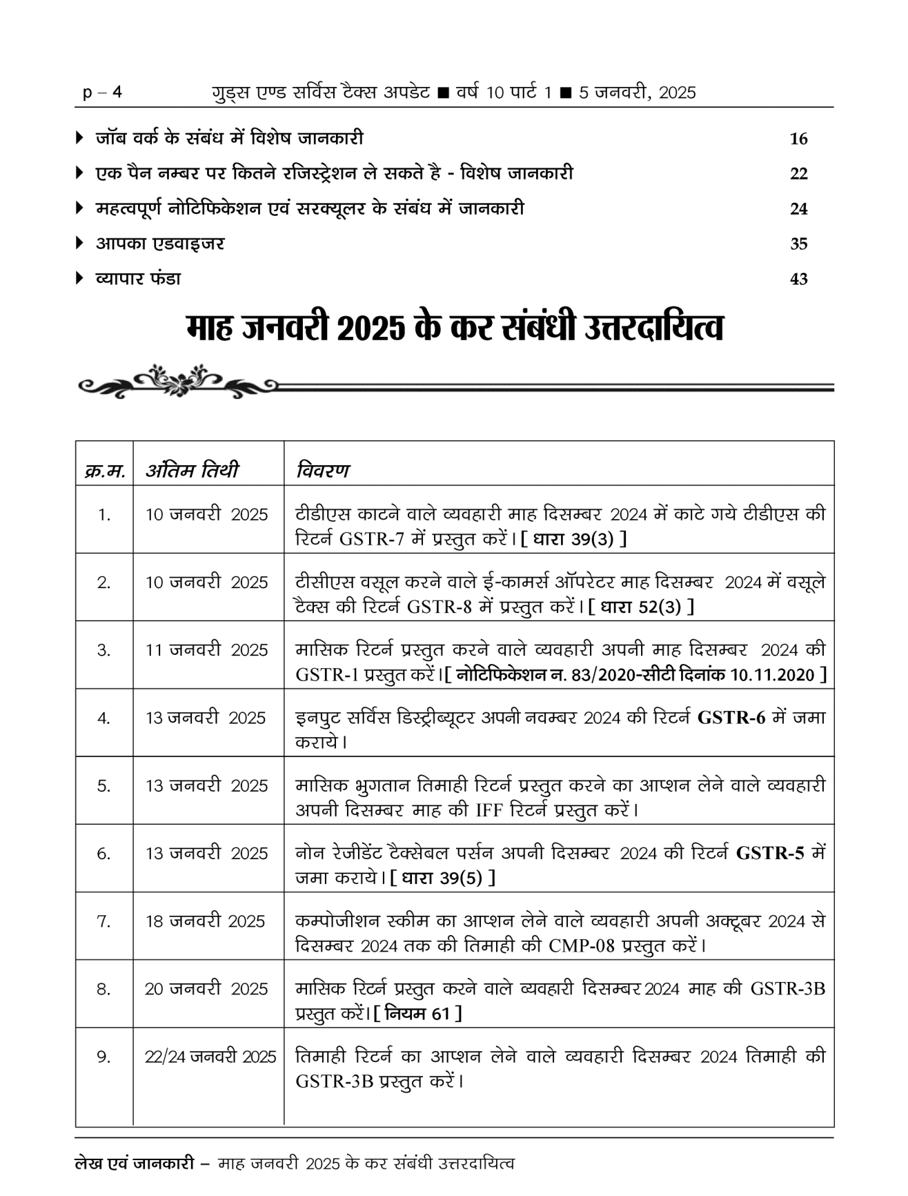 GST-Goods & Service tax Magazine Page 2