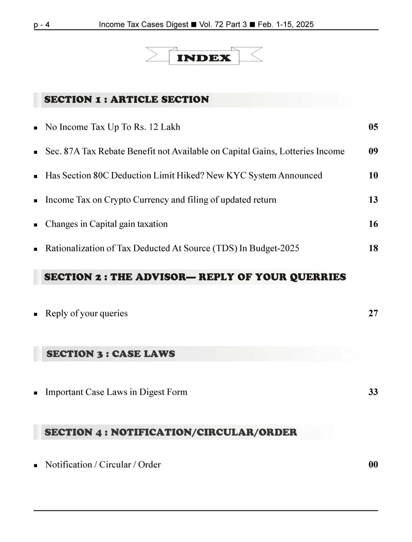 Income-Tax Cases Digest Magazine Page 2