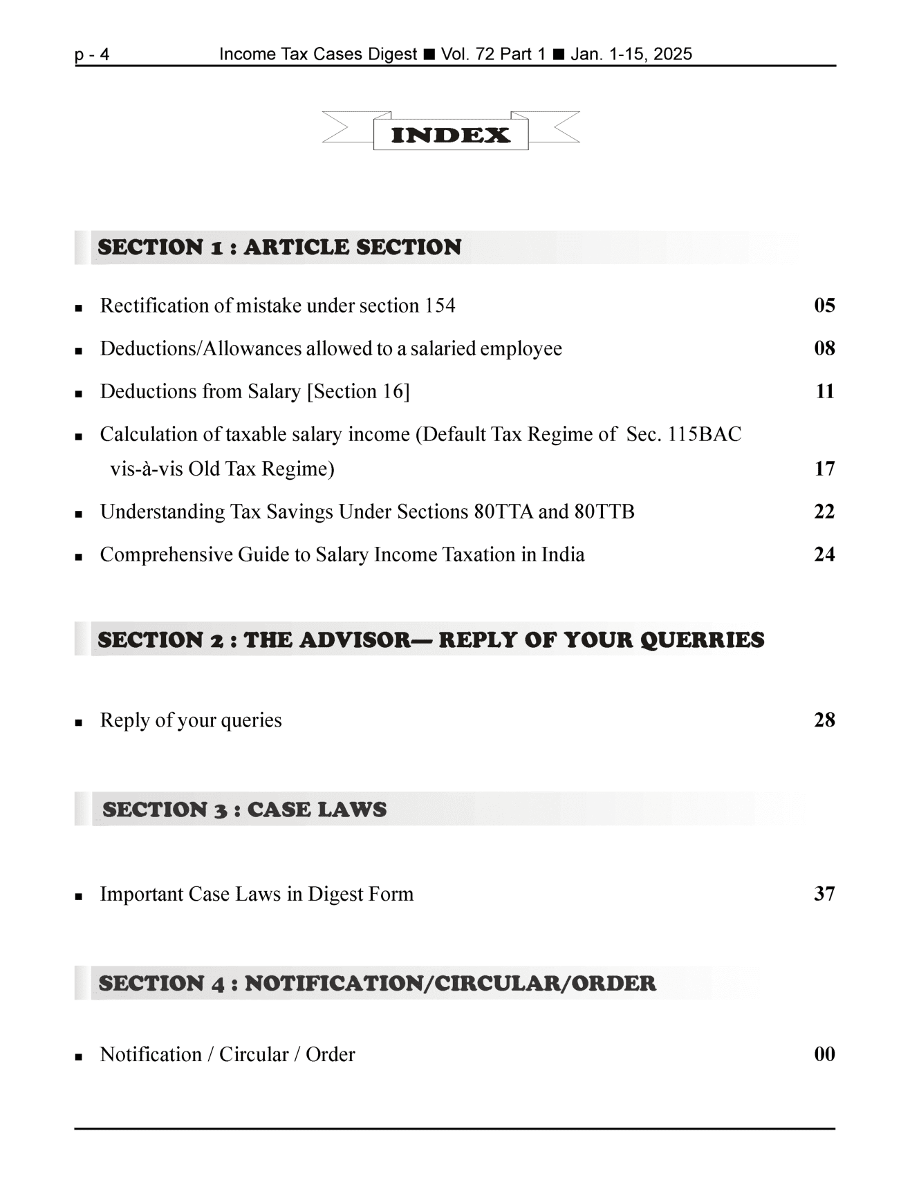 Income-Tax Cases Digest Magazine Page 2