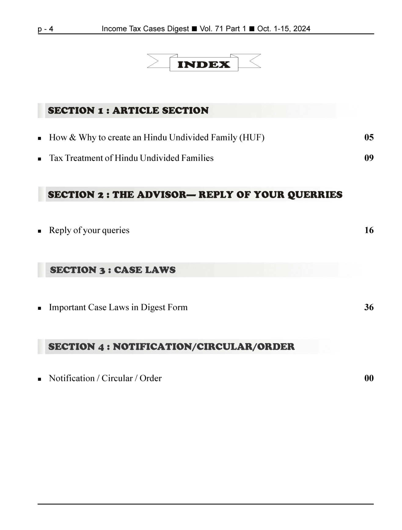 Income-Tax Cases Digest Magazine Page 2