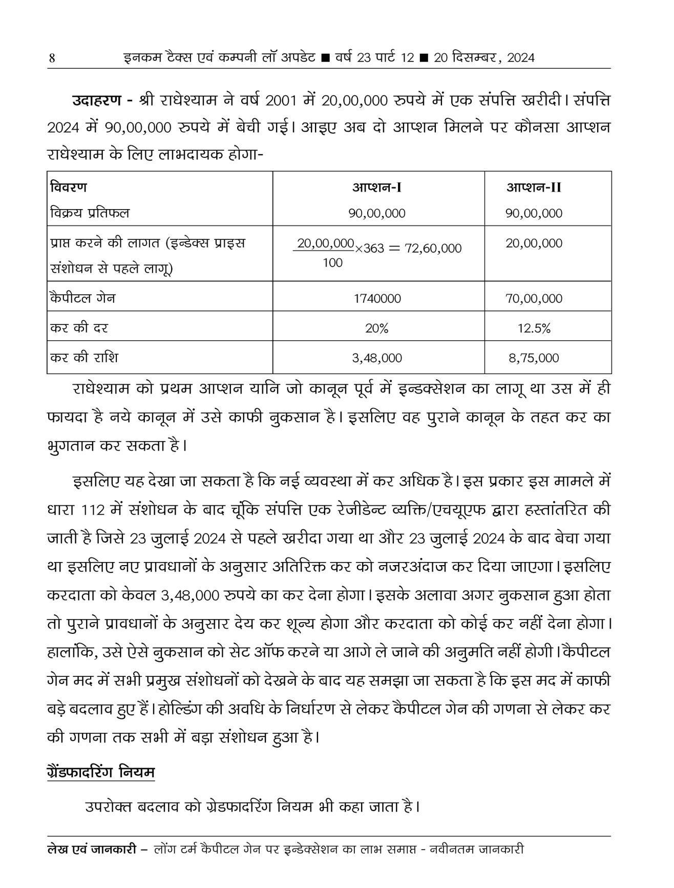 Income-Tax Company Law Update Magazine Page 6